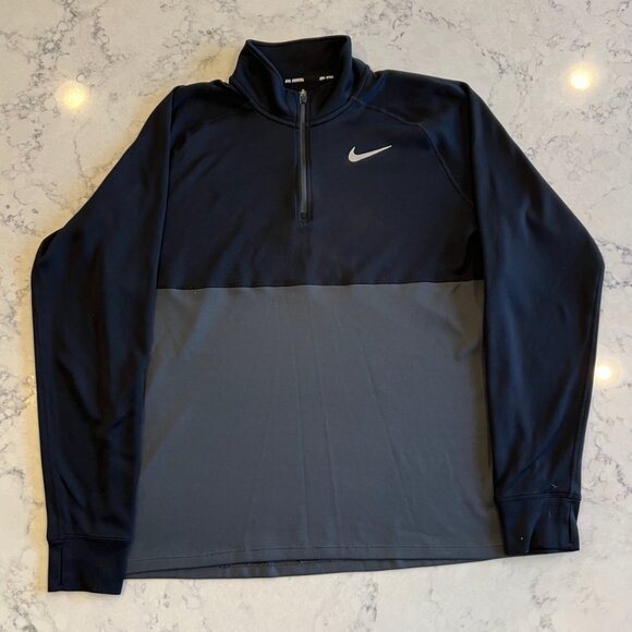 Men’s XL Nike Racer 1/4 Zip Running Shirt - Picture 3 of 7